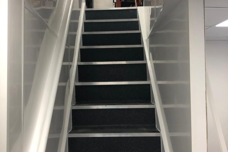 Finished stairs