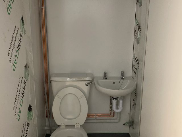 Staff toilet