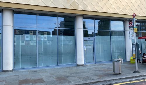 Existing shopfront