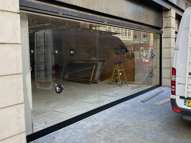 Shopfront fitted